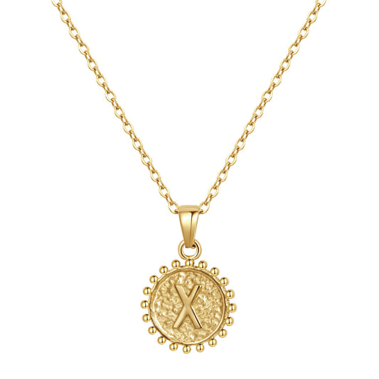 Personalized Gold Initial Necklaces for Women
