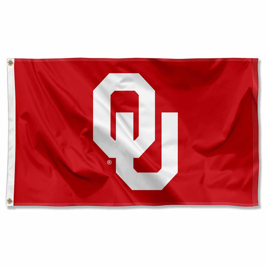 OU Oklahoma Sooners University Large College Flag.