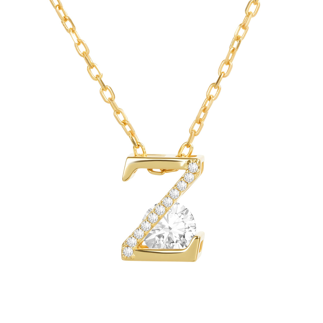 Personalized Gold Initial Necklaces for Women