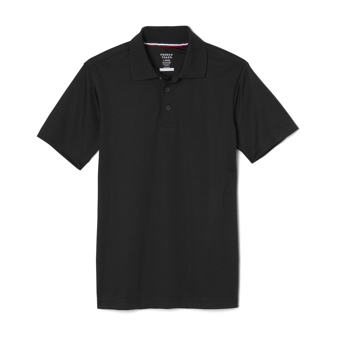 French Toast Boys' Moisture Wicking Performance Sport Polo Short Sleeve Shirt.