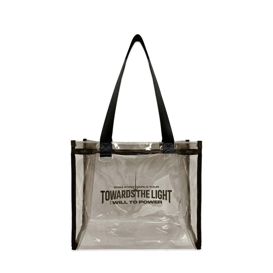 ATEEZ Official Tour Merch Clear Stadium Tote Bag.