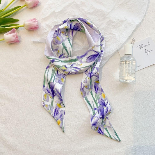 This Vintage Floral Head Scarf Transforms Bad Hair Days Instantly