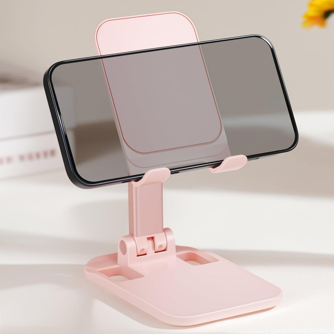Product Portable Folding Cell Phone Stand Holder Portable folding cell phone stand holder.