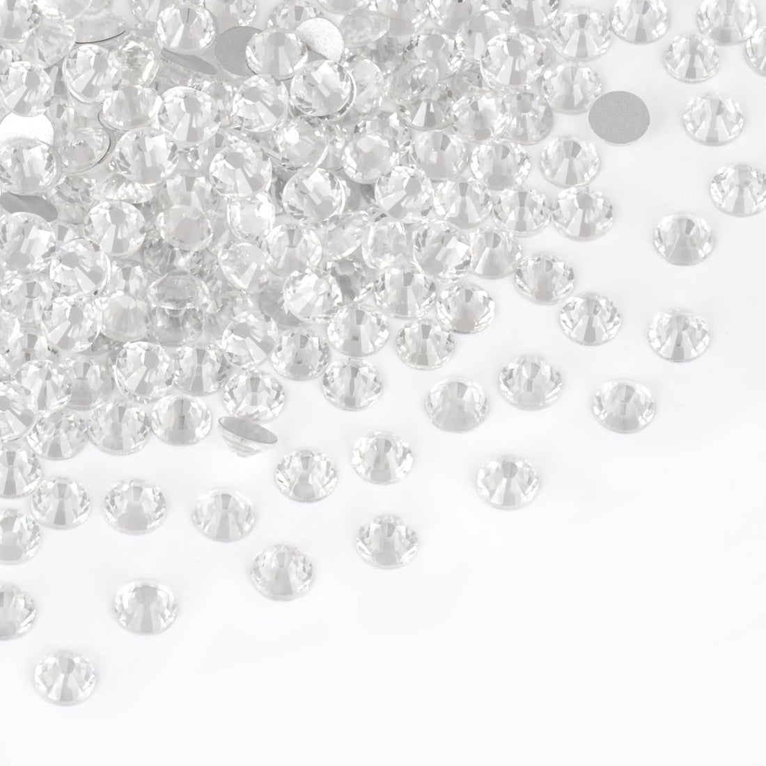 Crystal Flatback Rhinestones for Crafting and Decorations
