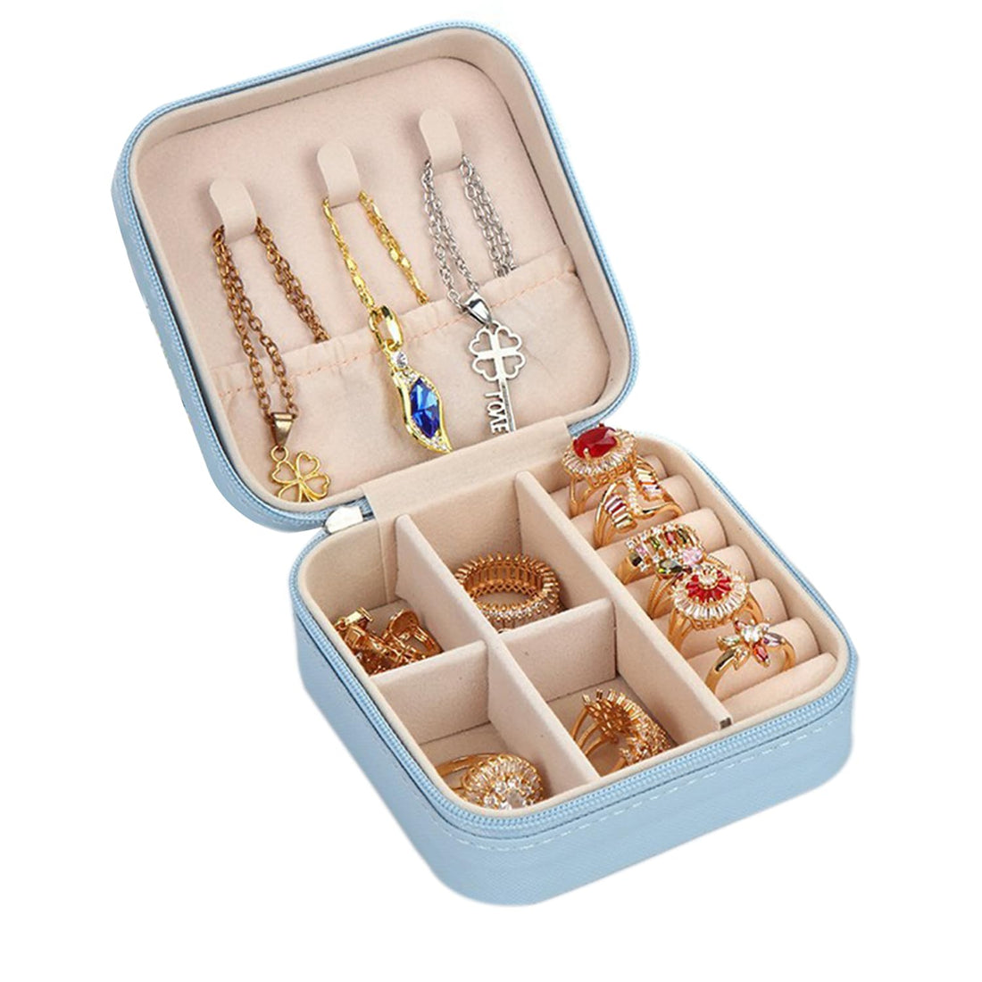 Portable Jewelry Organizer Box