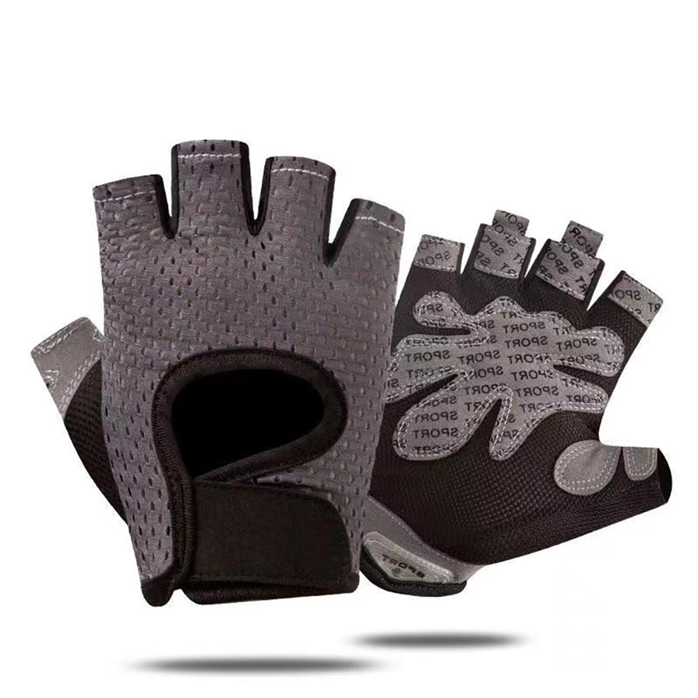 Breathable Exercise Gloves for Men and Women - Full Palm Protection for Gym, Cycling