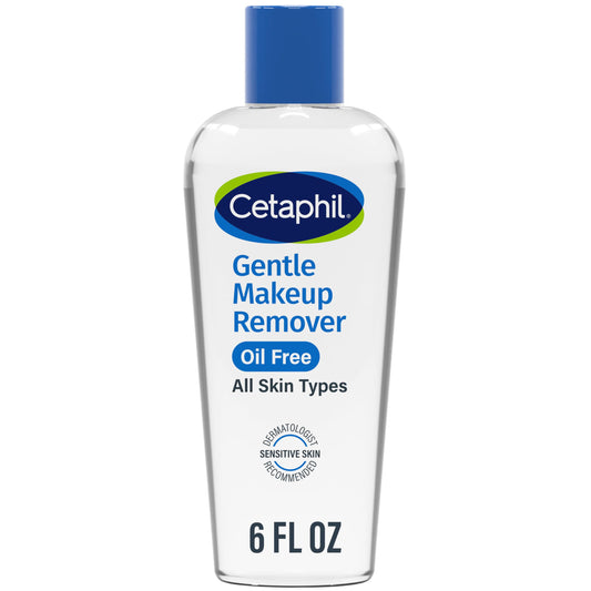 Gentle, Waterproof Makeup Remover for Sensitive Skin, 6. 0 Fluid Ounce.