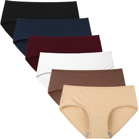 Cotton Hipster Panties for the Curves: A Plus Size Comfy Pack.