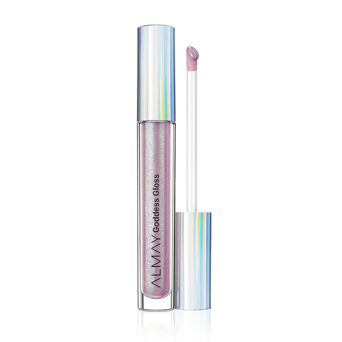 Almay Lip Gloss with Hypoallergenic, Non-Sticky, Holographic Glitter Finish Formula.