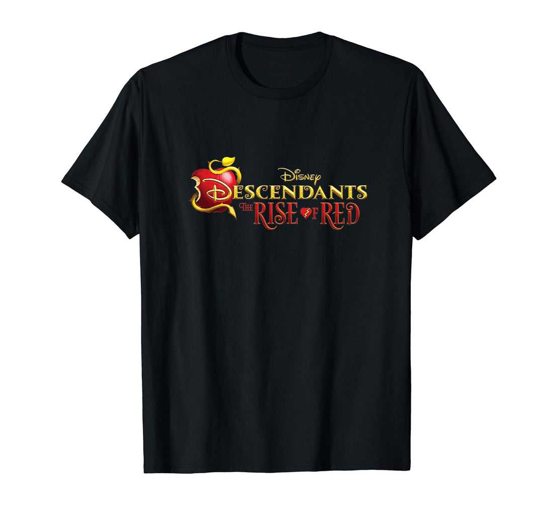 Disney Descendants 4: The Rise of Red Official Movie Logo T-Shirt.