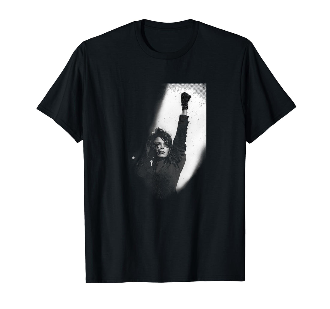 Janet Jackson Performing Live By Stephen Wright T-Shirt.