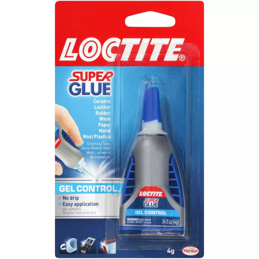 Loctite 1364076 Super Glue Easy Squeeze Gel, .14 oz, Super Glue Liquid.