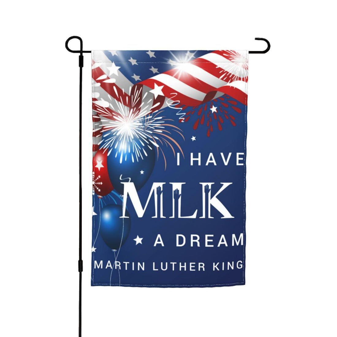 Martin Luther King Garden Flag