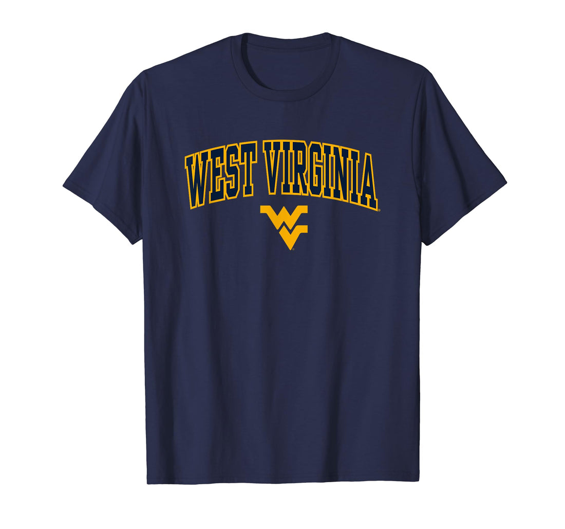 West Virginia Mountaineers Arch Over Officially Licensed T-Shirt.