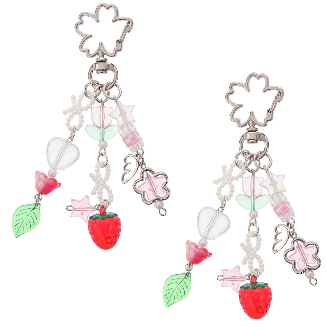 Cute Y2K Keychains with Aesthetic Designs