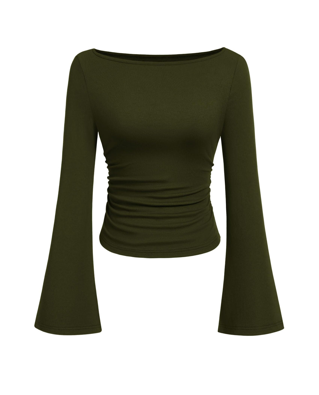 PRETTYGARDEN Womens Long Sleeve Shirts 2026 Spring Crop Tops