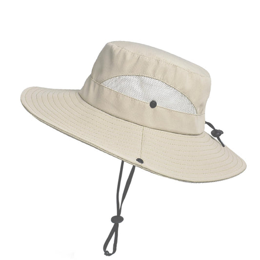 NPJY Sun Hat Womens Men 3” Wide Brim UPF 50+ Fishing Beach Bucket Hats.