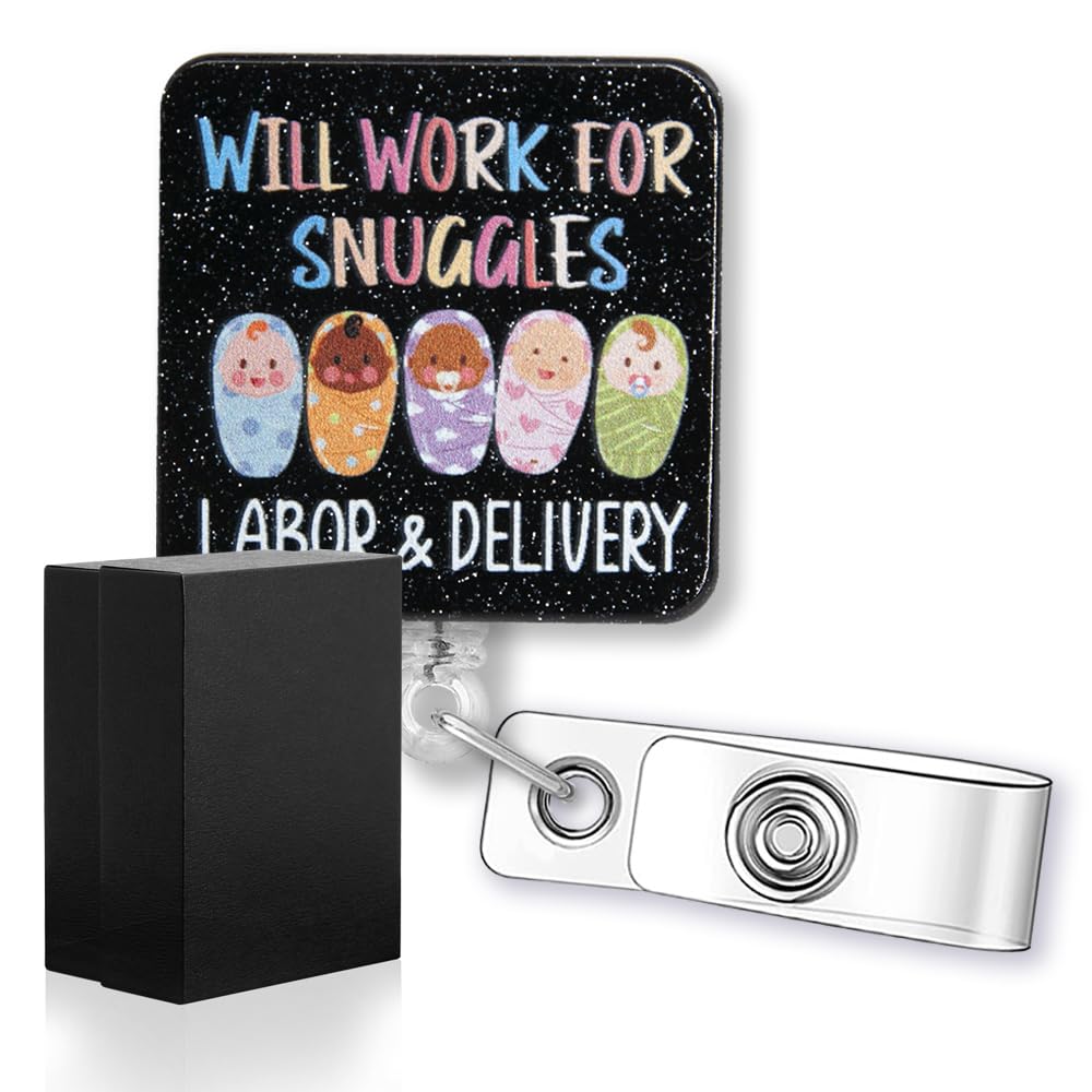 Cute Medical Badge Reel for Healthcare Professionals