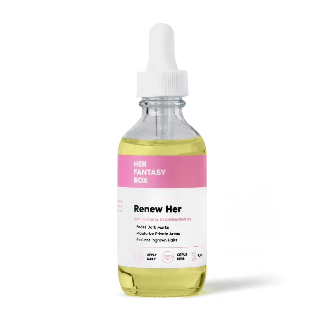 Renew Her: Natural Oil for Dark Spots, Ingrown Hair, and Skin