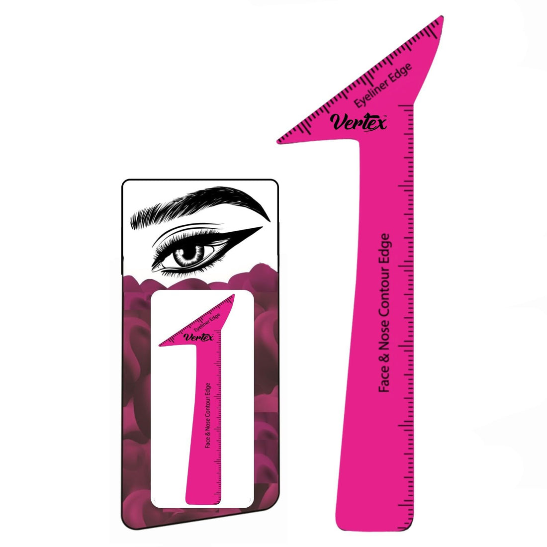 Eyeliner Stencils and Precision Tools for Perfect Cat Eyes Makeup
