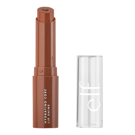 e.l.f. Hydrating Core Lip Shine, Conditioning ⁘ Nourishing Lip Balm, Sheer Color Tinted Chapstick,...