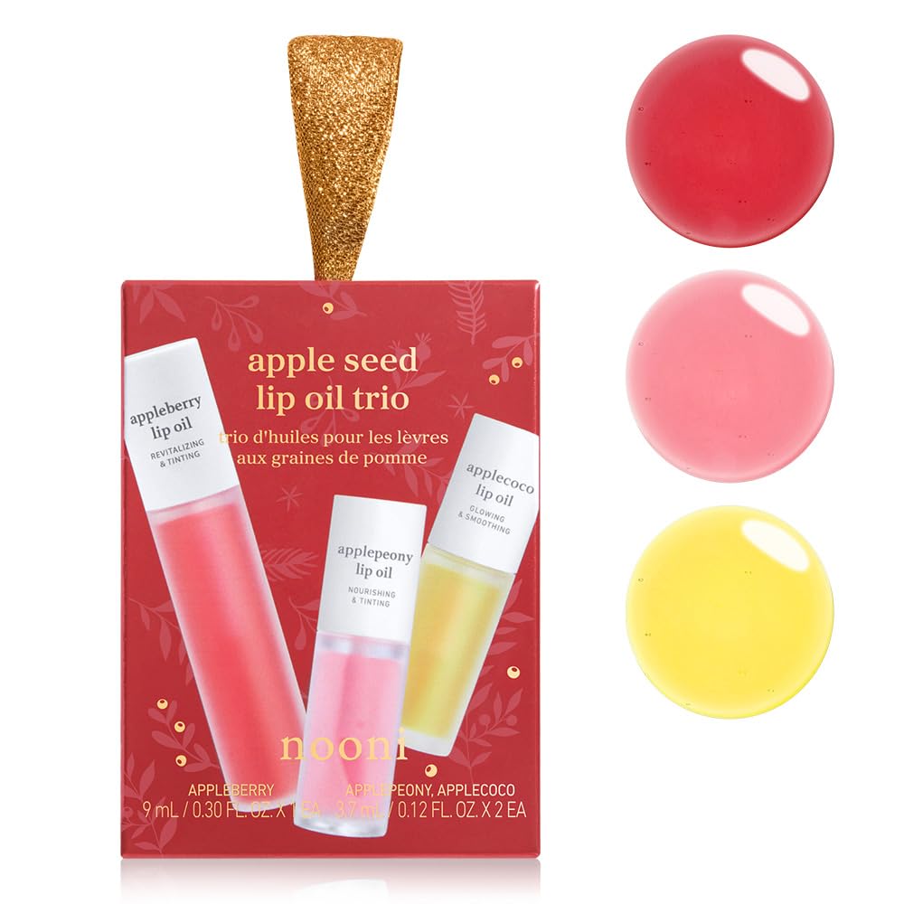 A Limited Edition Korean Lip Oil Gift Set for Glowing Lips