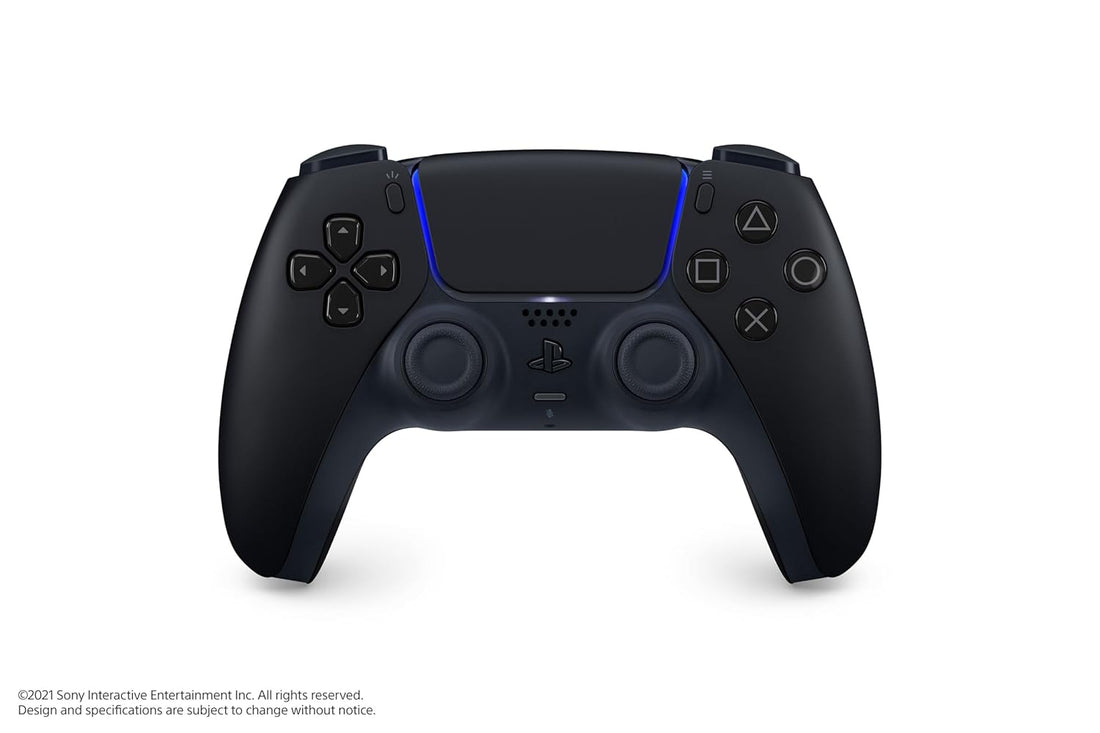 Midnight Black PlayStation DualSense Wireless Controller for Enhanced Gaming Experience.