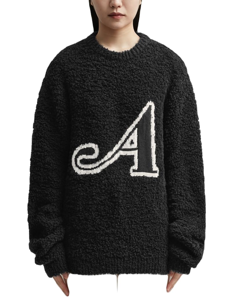 AWAKE, Women's Bouclé ⁘A⁘ Sweater.