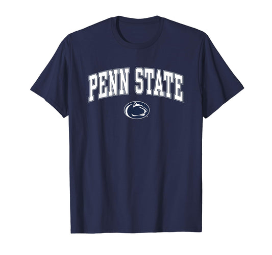 Penn State Nittany Lions Arch Over Navy Officially Licensed T-Shirt.