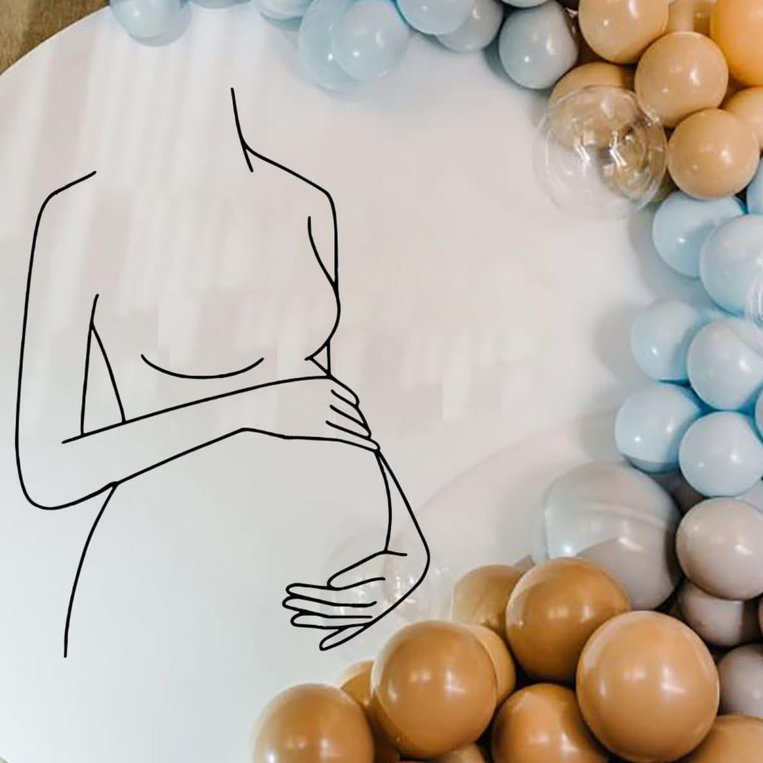 Maternity Wall Art Mural for Home Decoration
