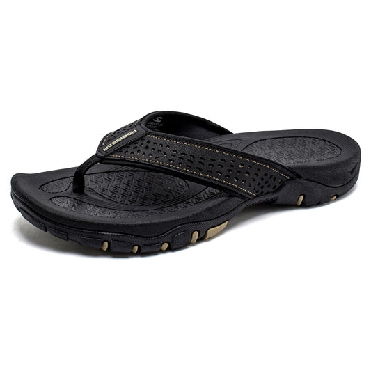 KIIU Mens Thong Sandals Indoor and Outdoor Beach Flip Flop.