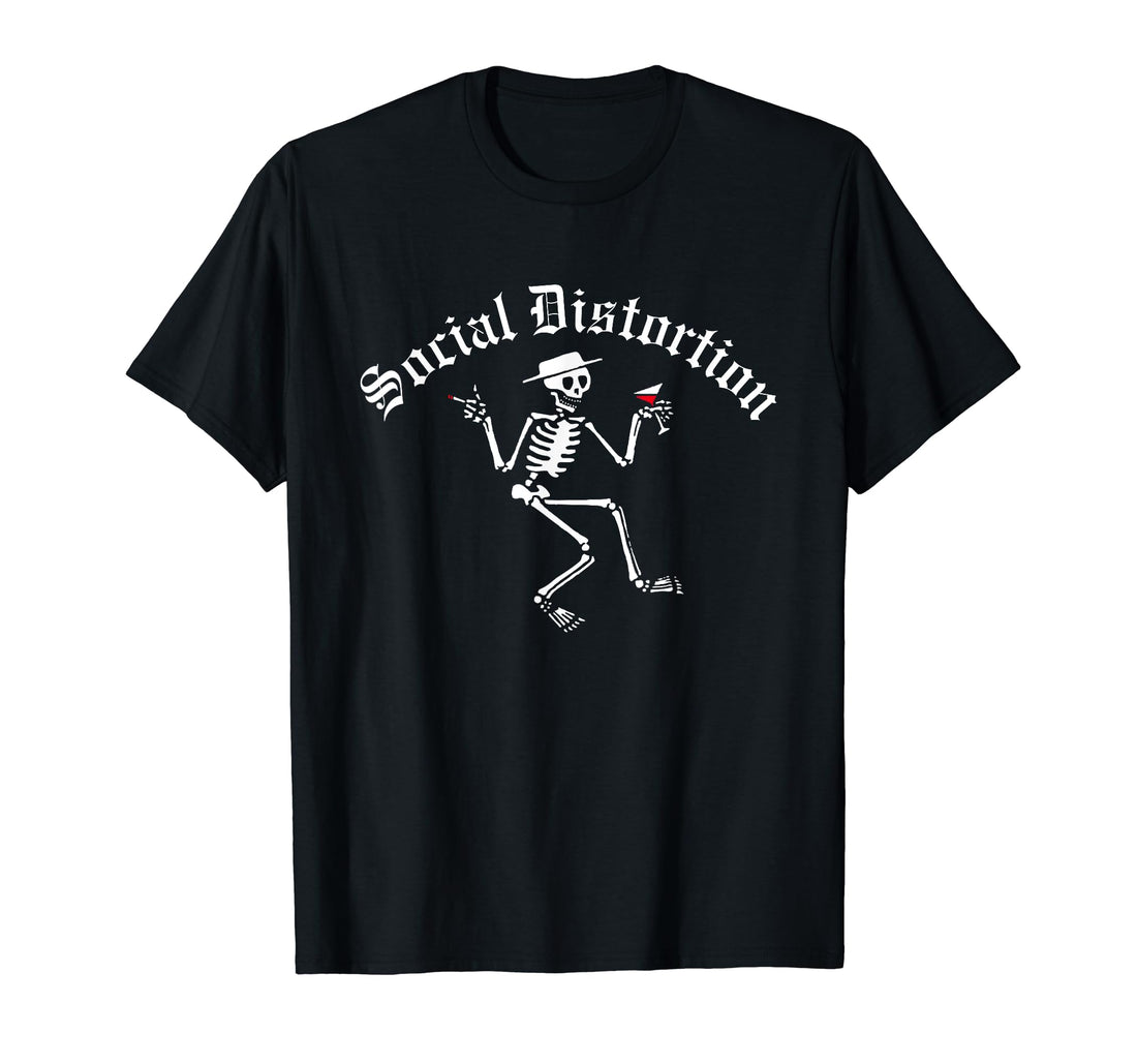 Official Social Distortion Skelly T-Shirt.