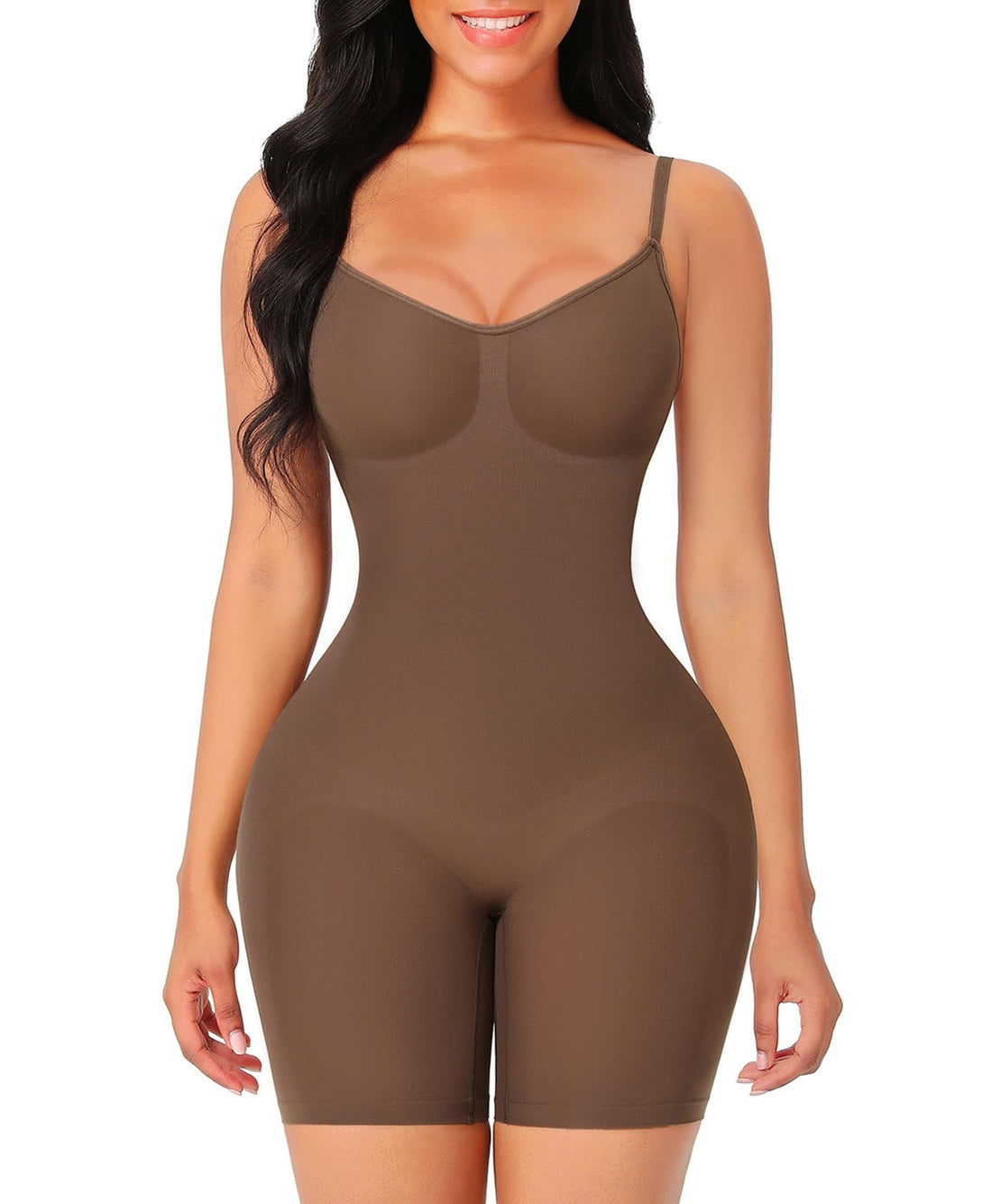 Sculpting Bodysuit for Women with Tummy Control and Butt Lifting.