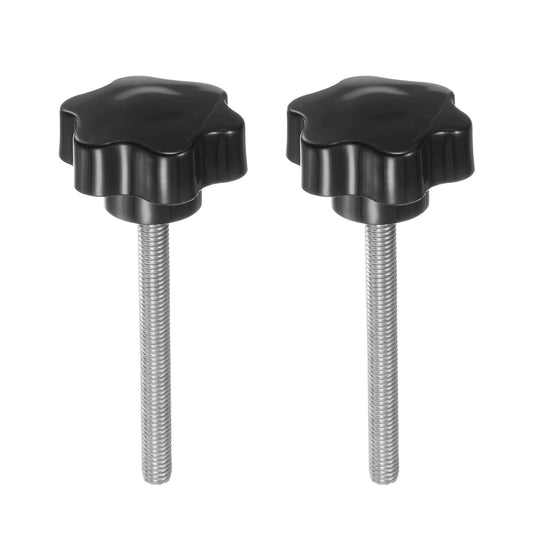 Star Knob Thumb Screws with 6-Star Head