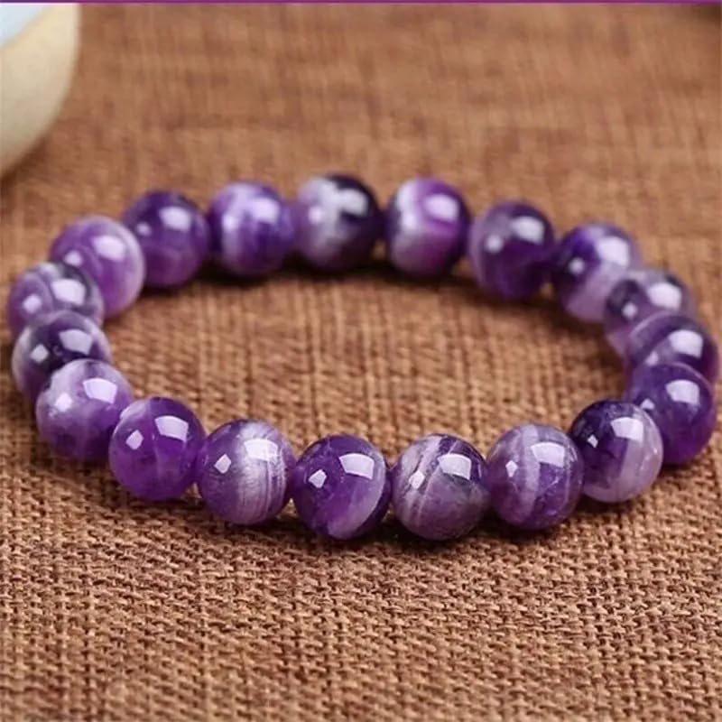 Unisex Amethyst Healing Bracelets