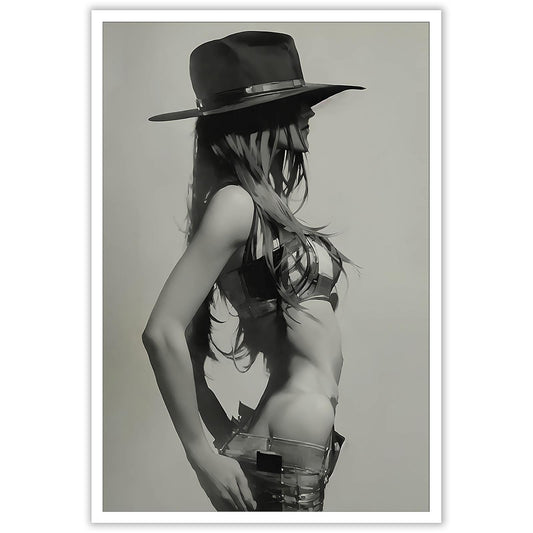 Western Cowgirl Wall Art