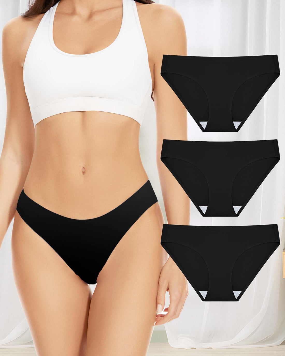 Comfortable Low Rise Women's Bikini Underwear