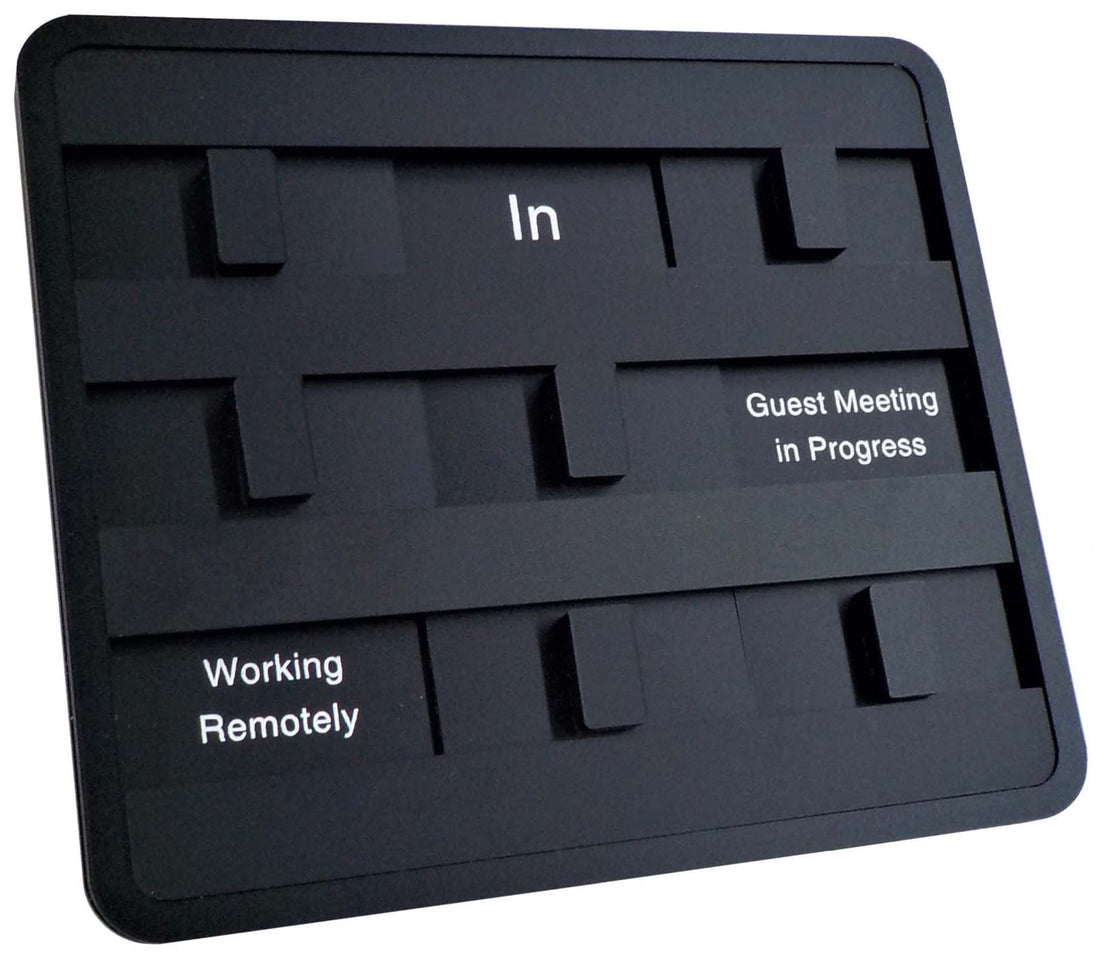 Three Channel Sliding Message Sign Options