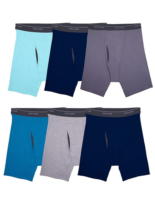 Fruit of the Loom Men's Coolzone Boxer Briefs, Moisture Wicking ⁘ Breathable, Assorted Color ...