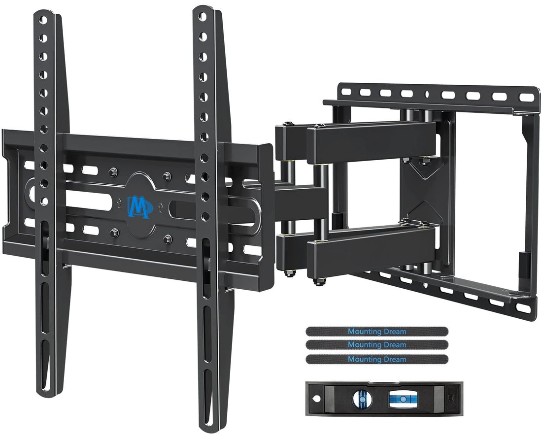 Adaptable Wall Mount for 32-65 Inch TVs with Swivel and Tilt