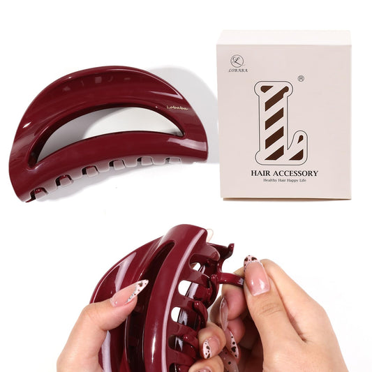 Soft Silicone Hair Claw Clips for Women