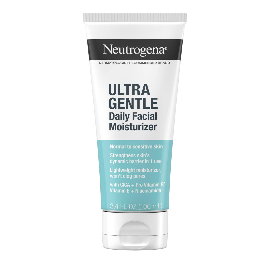 Gentle Fragrance-Free Moisturizer for Sensitive Dry Skin with CICA.