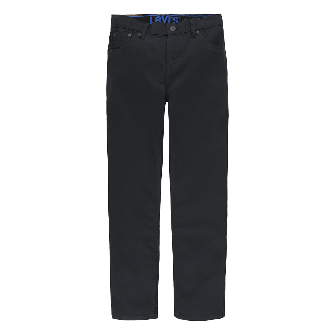Levi's Classic Boy's 502 Taper Fit Performance Black Jeans Unisex.