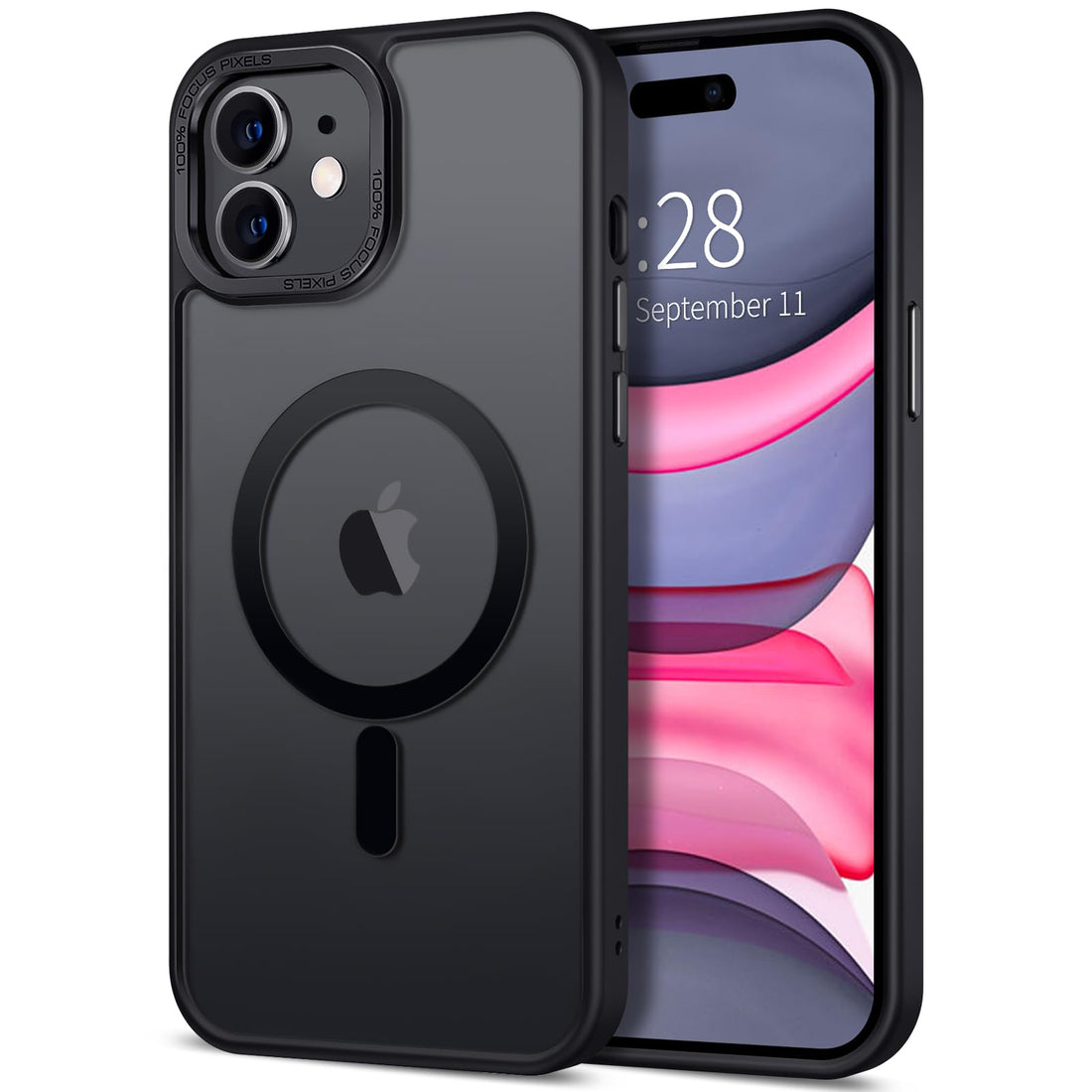 Hython Case for iPhone 11 Case Magnetic Translucent Matte Phone Cases 6.1⁘ [Compatible with MagSafe] Thin Slim Fit ...