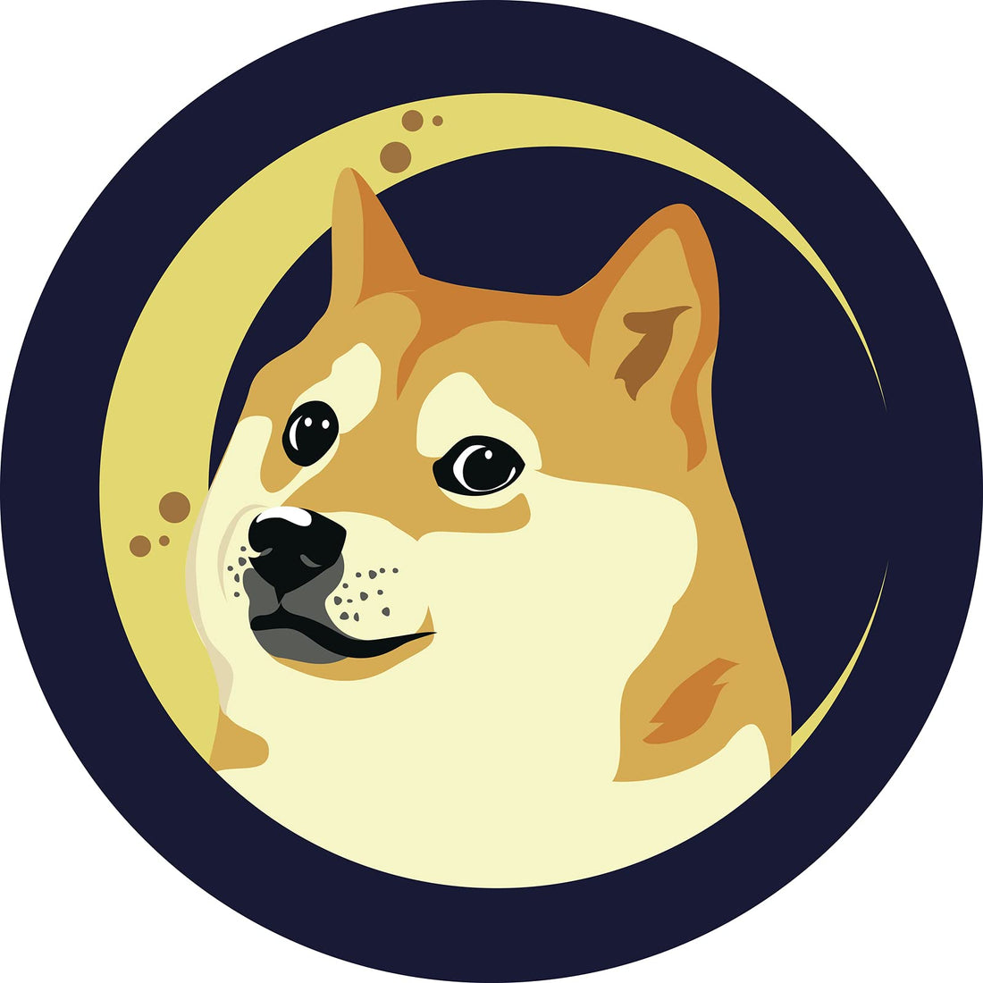 Dogecoin 'To The Moon' Sticker Pack
