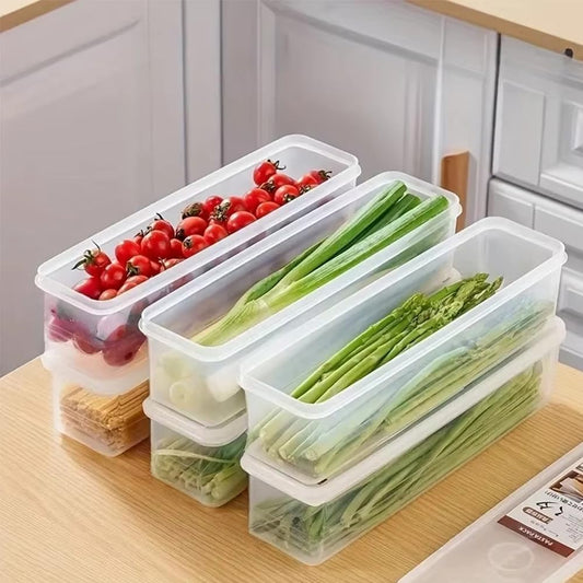 Stackable Fridge Storage Containers for Meat and Produce