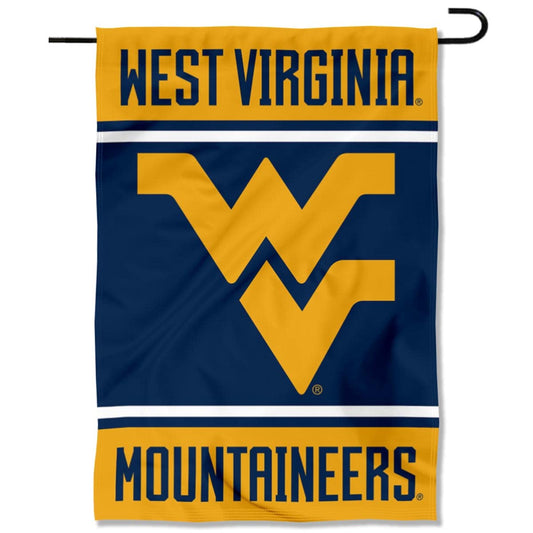 College Flags ⁘ Banners Co. West Virginia Mountaineers Garden Flag.