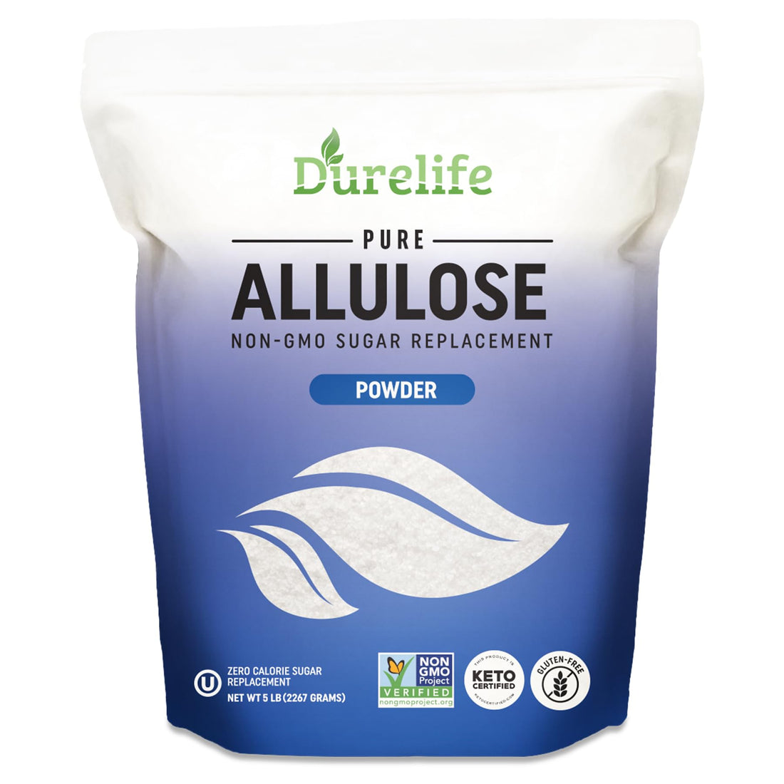 Allulose Sweetener Powder - Pure, Non-GMO, Keto Certified Sugar Substitute