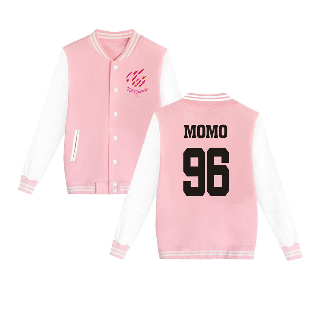 Xkpopfans Kpop Twice Hoodie Album TWICEcoaster LANE1 Baseball Jacket Mina Sana Sweatshirt Coat.