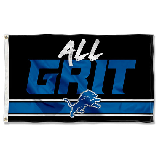 WinCraft Detroit Lions All Grit Large 3x5 Flag.